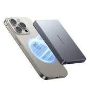 Joyroom Brezžična polnilna baterija 10.000 mAh, 22,5 W, USB-C – siva