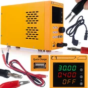 Rosfix Rosfix AmpForce RAFEP-6405 Laboratorijski Napajalnik – 64V 5A, USB QC, 3 Spomini, OVP/OCP | 300W, 230x150x80 mm, (21656555)