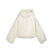 Puma jakna Puma Wardrobe Ess Shiny Hooded Padded Jacket za žene