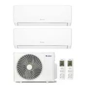 Multisplit klimatska naprava dvojček 2 x GWH12AGAXB/GWHD18NK 5,3kW Pular Eco - GREE