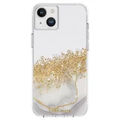case-mate Case-Mate Karat - Ohišje za iPhone 14 Plus z zlatim okrasom (Marmor)
