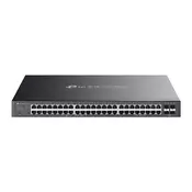 TP-Link Omada SG2452LP mrežno stikalo Upravljano L2/L2+ Gigabit Ethernet (10/100/1000) Power over Ethernet (PoE) 1U Črna
