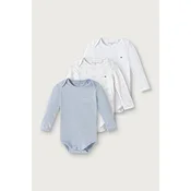 Tommy Hilfiger  body za dojenčke iz bombaža z elastanom paket 3 kosov