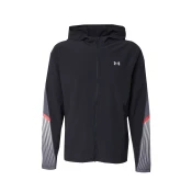 UNDER ARMOUR Športna jakna Velociti  siva / živo rdeča / črna / bela