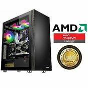 Racunalo INSTAR Gamer Diablo, AMD Ryzen 5 3600 up to 4.2GHz, 16GB DDR4, 500GB NVMe SSD, AMD Radeon RX6500XT 4GB, NO ODD, 5 god jamstvo