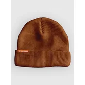 The Dudes Logo Vermillon Nut Warmer Beanie maroon