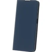 Ovitek Smart Soft Book Motorola Moto E15/G05 - temno modra