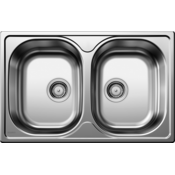 Blanco pomivalno korito TIPO 8 Compact INOX 18/10 naravna površina, brez podaljška. prim.