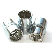 Boni-shop Nastavek za ključ 1/2 col s Spline vložkom, 17mm, Cr-V jeklo, (5000222357)