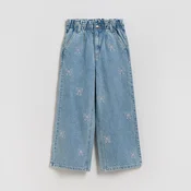 Reserved - Wide leg farmerke s vezom