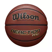 Wilson REACTION PRO, lopta za košarku, braon WTB1013