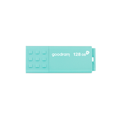 Goodram UME3 USB izbrisivi memorijski pogon 128 GB USB Tip-A 3.2 Gen 1 (3.1 Gen 1) Tirkizno