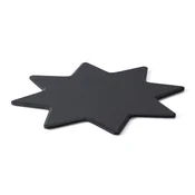 Servirna deska DURACORE STAR 26 cm, črna, kompozit, Continenta