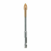 VEČNAMENSKI SVEDER ALPEN 6X105 MM ZA STEKLO HM PROFI HEX - 1/4  PLT