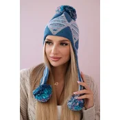 Womens cap with long ears Eunika K322 jeans