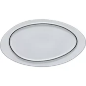 Plitek krožnik Costa Nova Ambar, ovalen, bel, dolžina: 369 mm