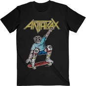 Anthrax Spreading Skater Notman Vintage (Back Print) Black M Majica
