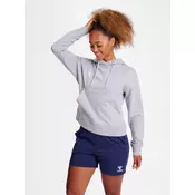 Hummel Športna majica GO 2.0  kamen / bela