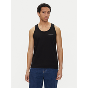 JACK & JONES Majica JCOFUSION črna/bela