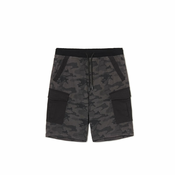 Cropp - Sivi jogger A!orts camo - Grey