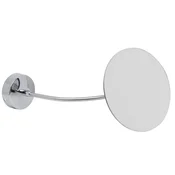 Casa Padrino luxury cosmetic mirror silver A� 15 x 24 cm - Adjustable cosmetic wall mirror - Bathroom vanity mirror - Bathroom accessories - Luxury quality - Made in Italy