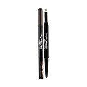 Maybelline Brow Satin svinčnik za obrvi 0,71 g odtenek Black Brown