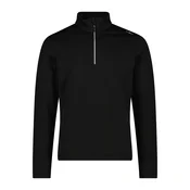 CMP MAN SWEAT, muški puli za planinarenje zip, crna 35E0617