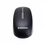 miš LENOVO N100, bežični, optički, 1600dpi, crni, USB