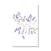 Personal Etiketa na steklenico - Lavender Izberite količino: 31 kos - 60 kos