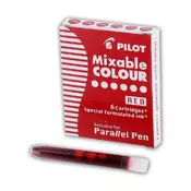 Patrone za kaligrafsko pero PARALLEL PEN Pilot CRVENA 1/6