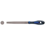 Ajax Delavniška datoteka s ploskim koničastim 150 mm, z ergonomskim ročajem, 16 × 4 mm, sek 2