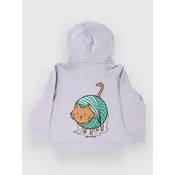 Blue Tomato Yarned Around Kids Hoodie lavender