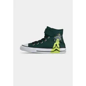 CONVERSE Superge limeta/temno zelena/lila
