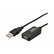USB 2.0 Repeater kabel USB A male / A female, length 5 m