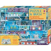 Puzzle & Buch: Auf geheimer Labyrinthe-Mission