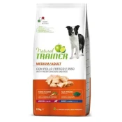 TRAINER Natural Adult Medium Piletina, Pirinač & Aloe Vera - 3 kg