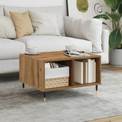 Stol za kavu Artisan hrast 60x50x36,5 cm izradeno drvo