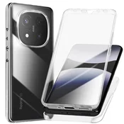 AVIZAR Integralno ohišje za Redmi Note 14 Pro Tactile Raised Camera, Prozorno, (5000016082)