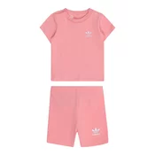 ADIDAS ORIGINALS Komplet roza/bela