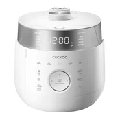 CUCKOO CRP-LHTR1009F Twin Pressure IH premium indukcijski tlačni kuhalnik za riž 1,8 L, belo-srebrn