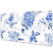 Decormat Podloga za mizo Modra hortenzija 100x50 cm