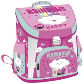 ICO: Lizzysuli Premium Lollipopp Rainbow ergonomska školska torba, ruksak 39x35x24 cm