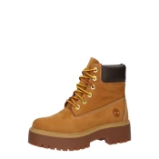 TIMBERLAND Gležnarji z vezalkami sepija/temno rjava