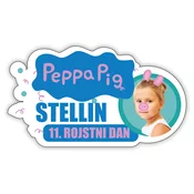 Personal Personalizirana podloga za krožnik - Pujsa Pepa