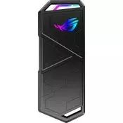 Asus ROG Strix Arion kućište za M.2 NVMe SSD, USB 3.2 Gen2 Type-C, 10 Gbps, crno, 90DD02H0-M09000