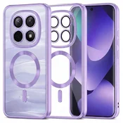 Ovitek Techsuit Luxury Crystal MagSafe za Xiaomi Redmi Note 15 4G/Redmi Note 15 5G/Poco M8 - svetlo vijoličen