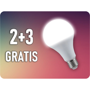 V-TAC E27 LED ŽARNICA 20W, 2452LM, A80, 2+3 gratis! Barva světla: Topla bela