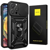 Spacecase OVITEK SPACECASE OVITEK ZA IPHONE 15 PRO BLACK CAMRING, (21962240)