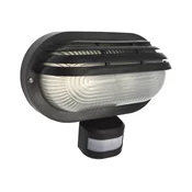 Spoljašnje zidno svetlo sa senzorom ORIKO 1xE27/15W/230V IP54 crno