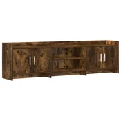 TV ormar 168 x 33 x 47 cm Dimljeni hrast Konstruirano drvo